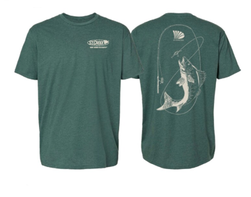 Picture of Heather Green Walleye Tee