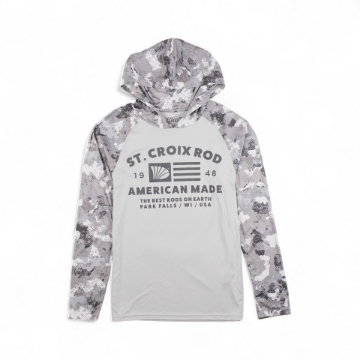 American Made Performance Hooded LS - front